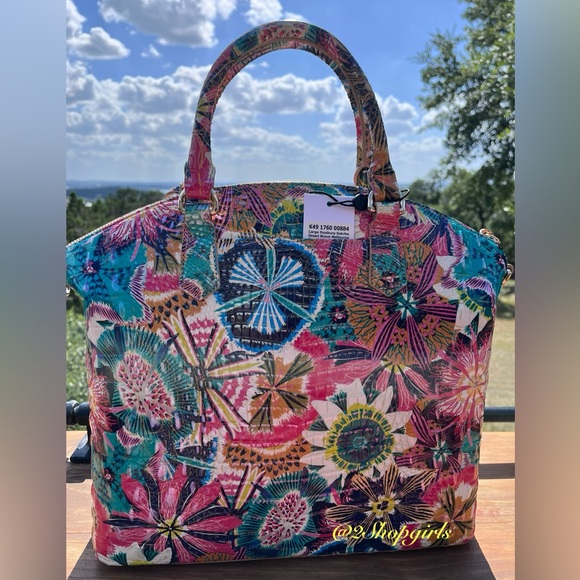 NWT Brahmin SET Large Duxbury & Ady Wallet in DESERT BLOOM Melbourne - Picture 3 of 12